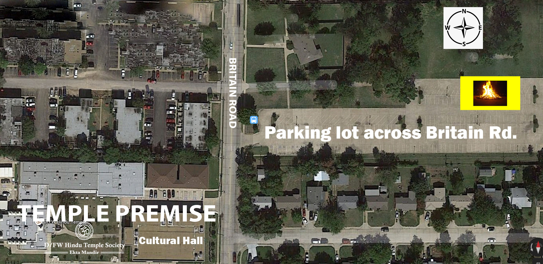 Temple Clinic Parking Lot